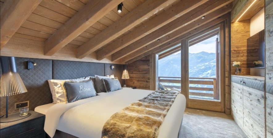 Belle chambre de chalet à Verbier